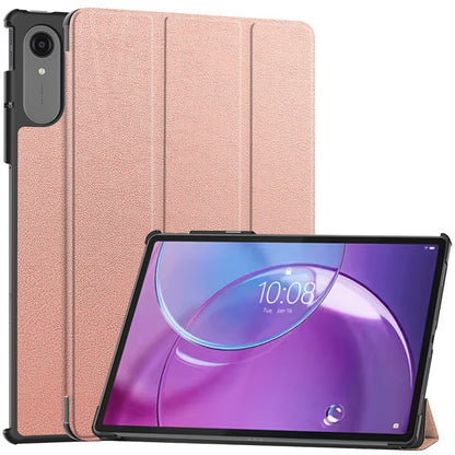 Custodia per Lenovo Idea Tab Pro Gen 2, Techsuit, FoldPro, Rosa Oro