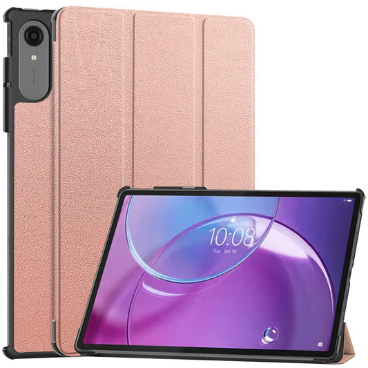 Custodia per Lenovo Idea Tab Pro Gen 2, Techsuit, FoldPro, Rosa Oro
