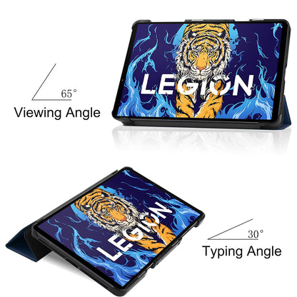 Custodia per Lenovo Legion Y700 (Gen 5), Techsuit, FoldPro, Blu
