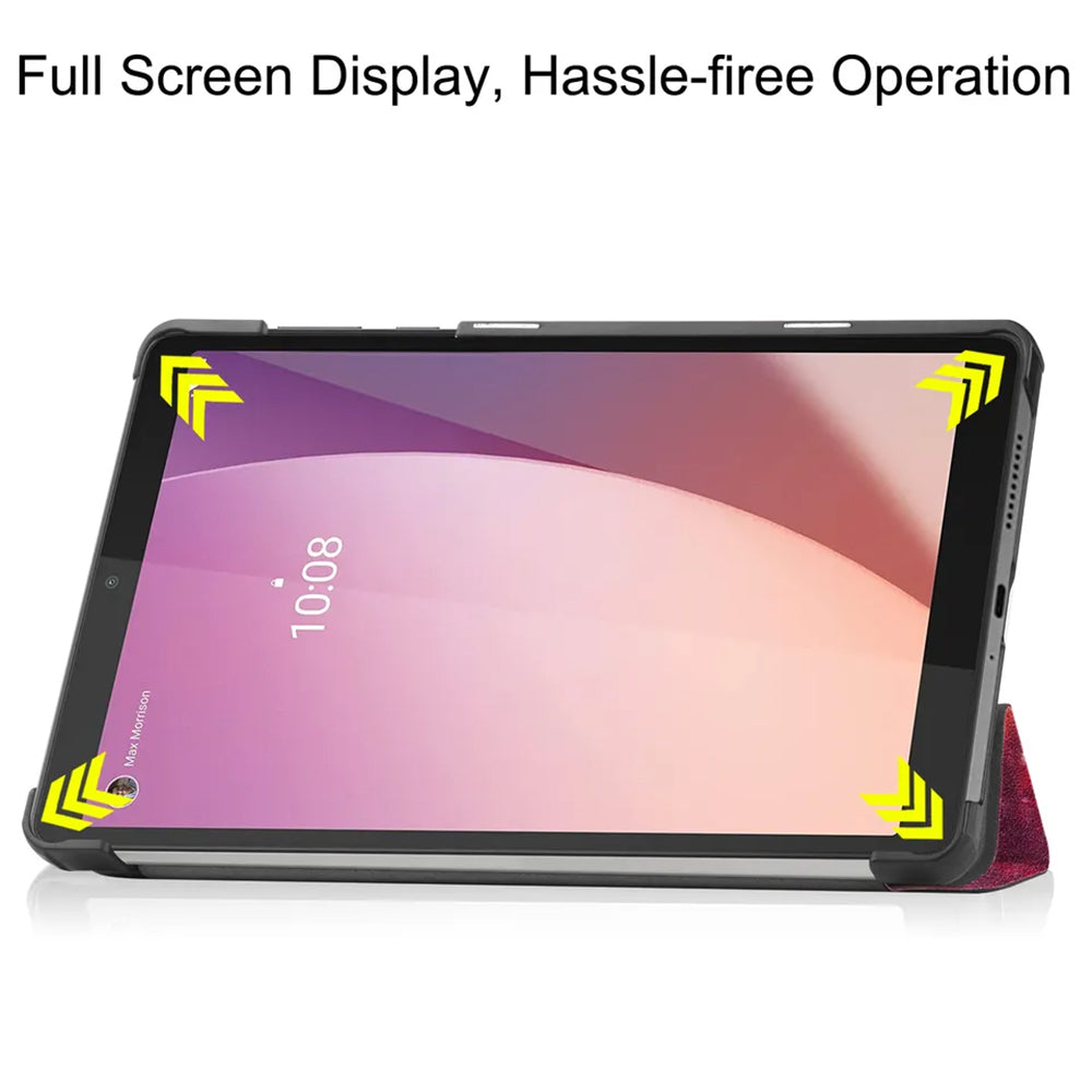 Custodia per Lenovo Tab M8 (4ª Gen), Techsuit, FoldPro, Nera