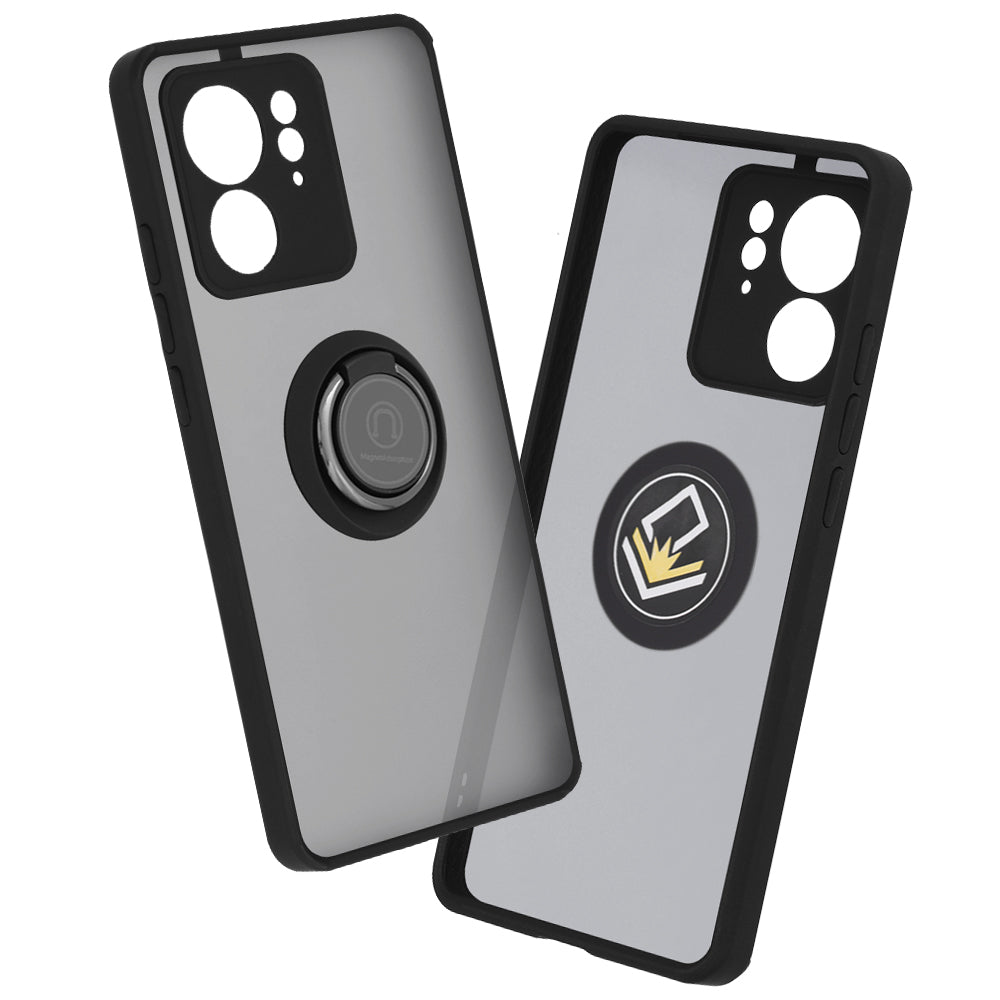 Custodia per Motorola Edge 40, Techsuit, Glinth, Nera