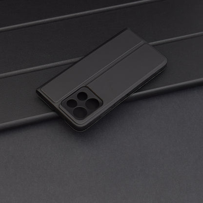 Custodia per Motorola Edge 50 Neo, Techsuit, Magskin Book, Nera