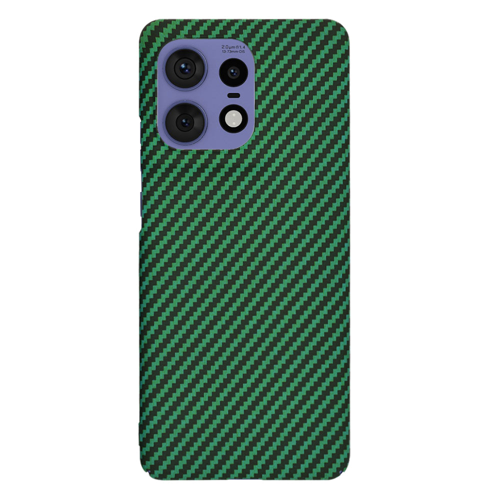 Custodia per Motorola Edge 50 Pro, Techsuit, Carbonite FiberShell, Verde