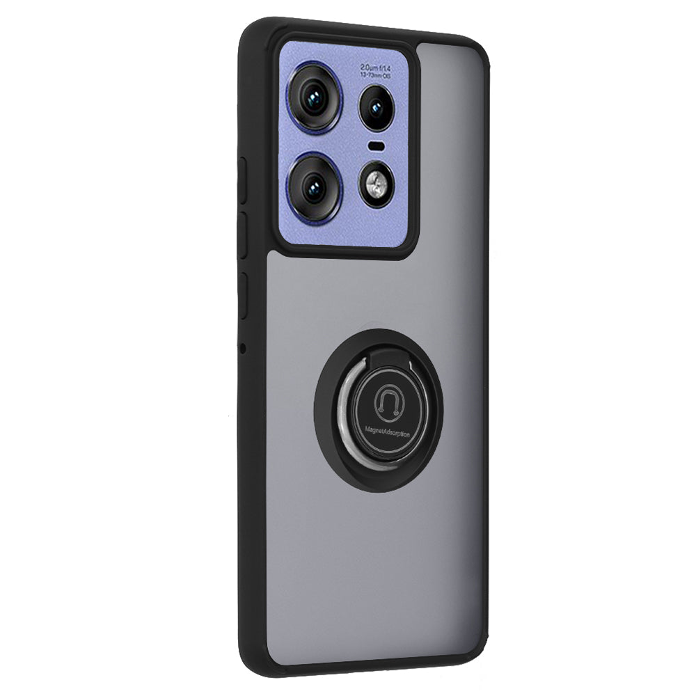 Case for Motorola Edge 50 Pro, Techsuit, Glinth, Black