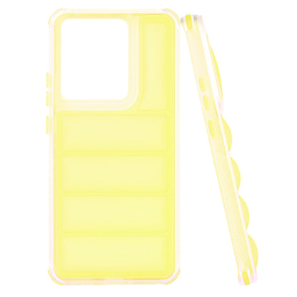Custodia per Motorola Edge 50 Pro, Techsuit, Wave Shield, Gialla