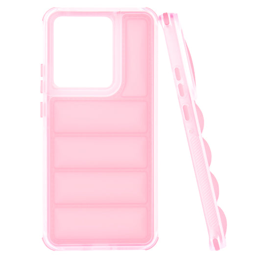 Custodia per Motorola Edge 50 Pro, Techsuit, Wave Shield, Rosa