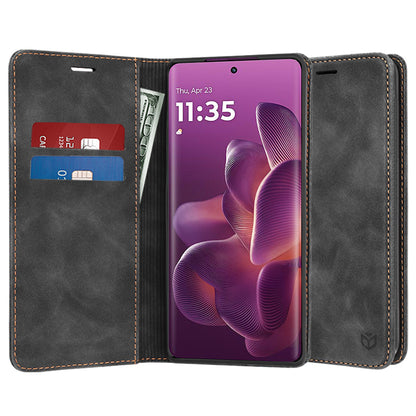 Custodia per Motorola Edge 60 Pro, Techsuit, Confy, Nera