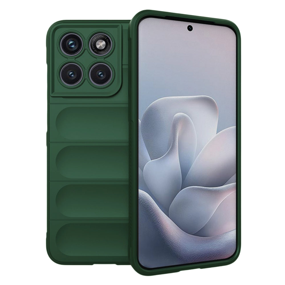 Custodia per Motorola Edge 70 Fusion, Techsuit, Magic Shield, Verde