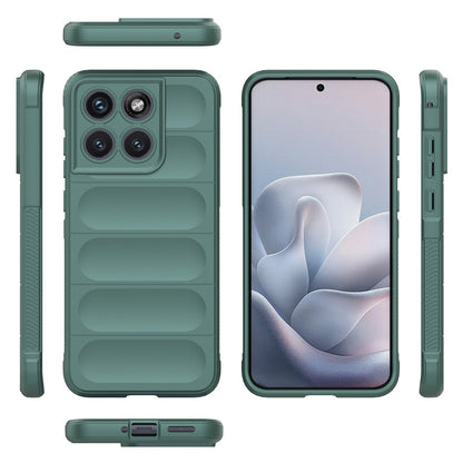 Custodia per Motorola Edge 70 Fusion, Techsuit, Magic Shield, Verde