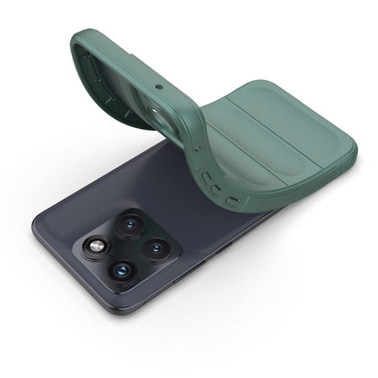 Custodia per Motorola Edge 70 Fusion, Techsuit, Magic Shield, Verde
