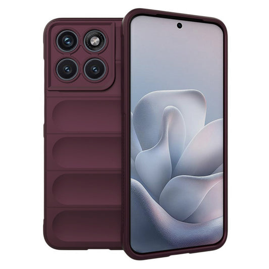 Custodia per Motorola Edge 70 Fusion, Techsuit, Magic Shield, Vinaccia