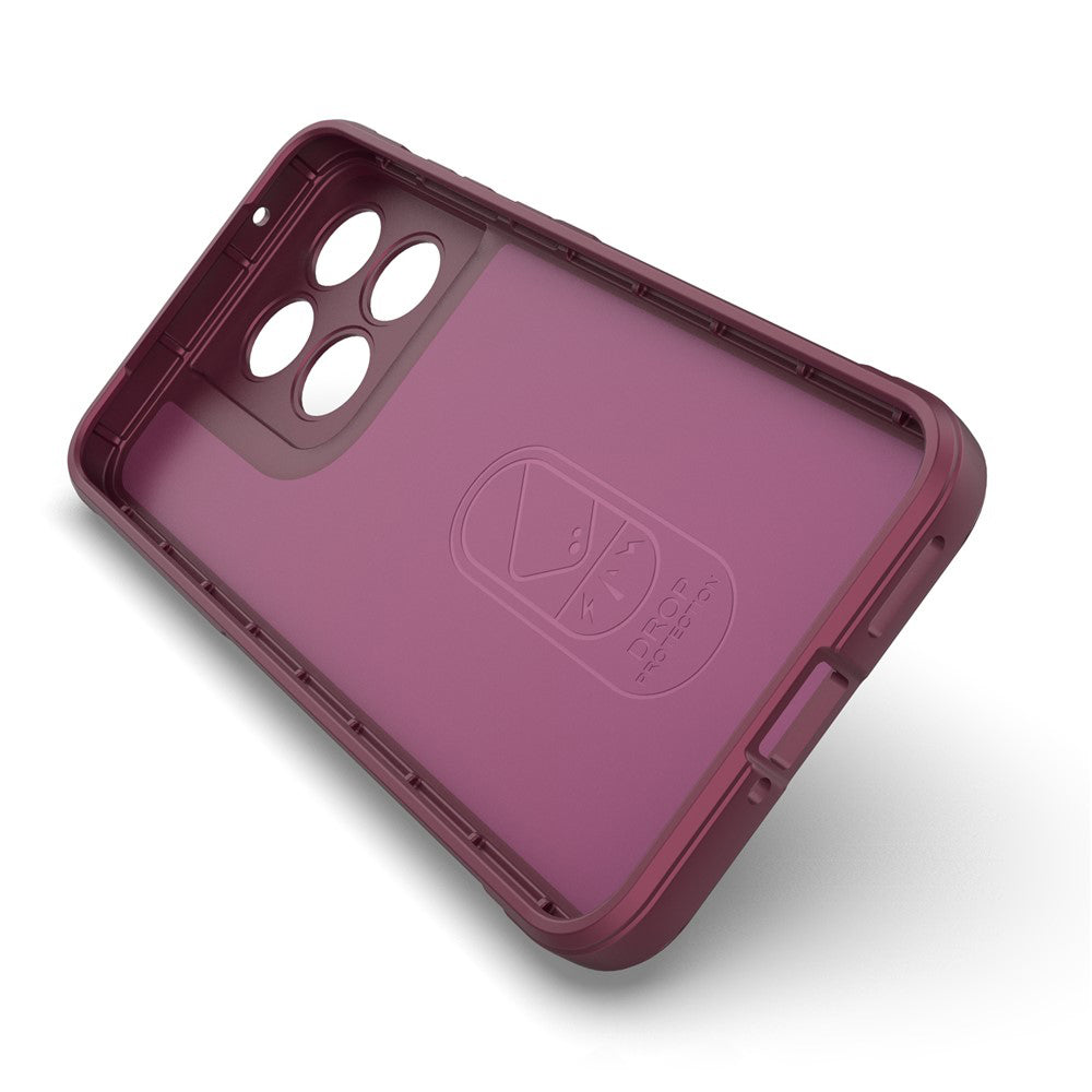 Custodia per Motorola Edge 70 Fusion, Techsuit, Magic Shield, Vinaccia