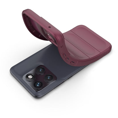Custodia per Motorola Edge 70 Fusion, Techsuit, Magic Shield, Vinaccia