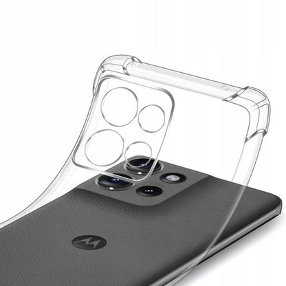 Custodia per Motorola Edge 70 Fusion, Techsuit, Shockproof Clear, Trasparente