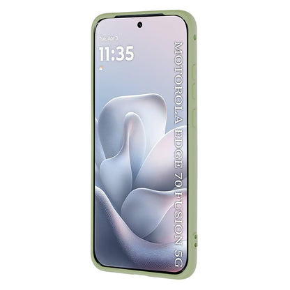 Custodia per Motorola Edge 70 Fusion, Techsuit, SoftFlex, Matcha