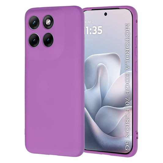 Custodia per Motorola Edge 70 Fusion, Techsuit, SoftFlex, Viola