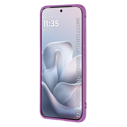 Custodia per Motorola Edge 70 Fusion, Techsuit, SoftFlex, Viola