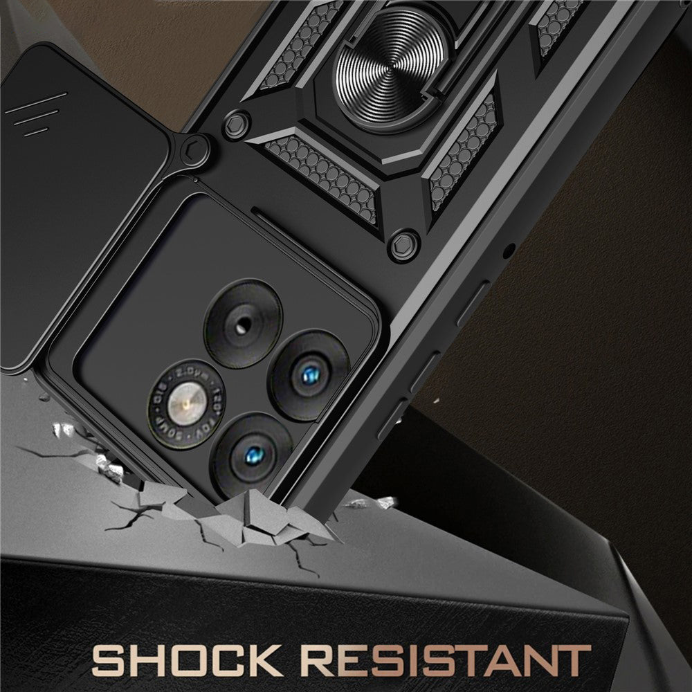 Custodia per Motorola Edge 70 Max, Techsuit, CamShield, Nera