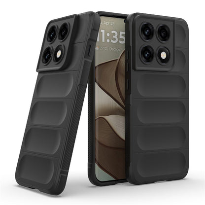 Custodia per Motorola Edge 70 Pro, Techsuit, Magic Shield, Nera