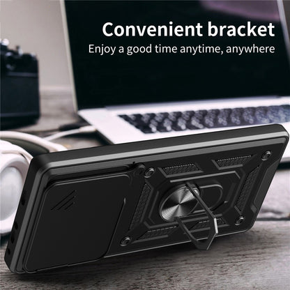 Custodia per Motorola Edge 70, Techsuit, CamShield, Rosa Dorato