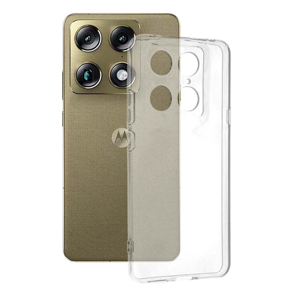 Custodia per Motorola Edge 70 Ultra / Signature, Techsuit, Clear, Trasparente