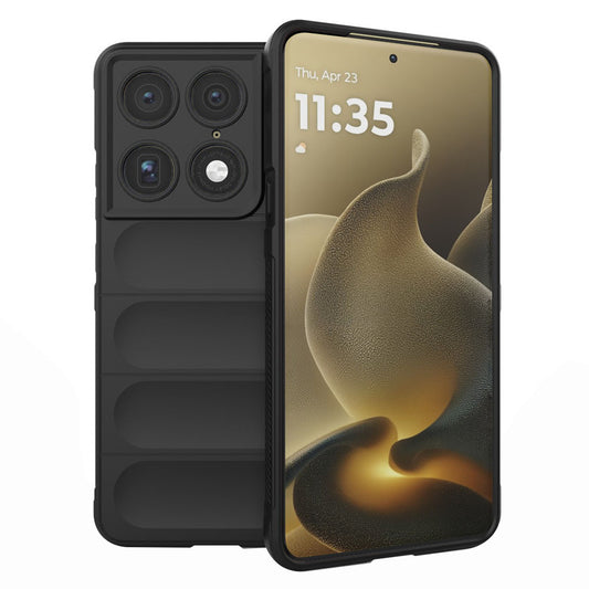 Custodia per Motorola Edge 70 Ultra / Signature, Techsuit, Magic Shield, Nera
