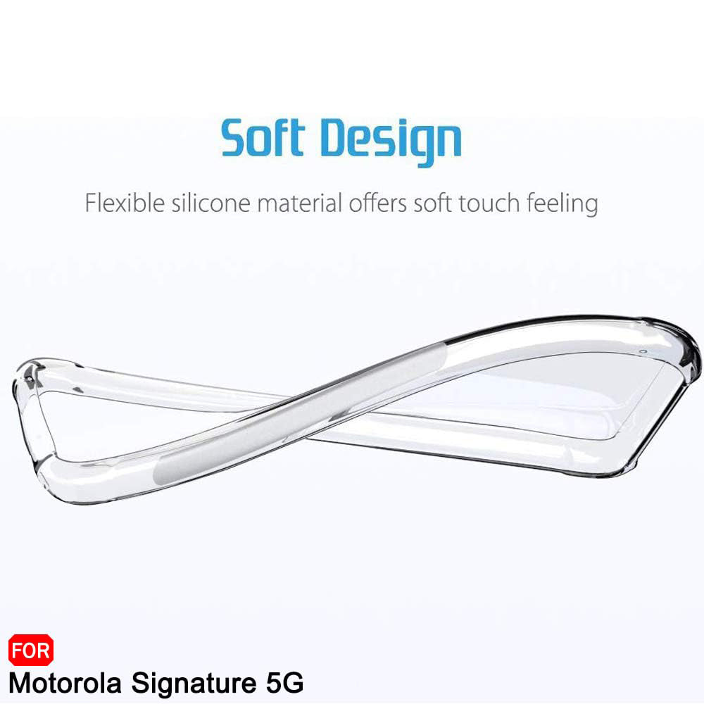 Case for Motorola Edge 70 Ultra / Signature, Techsuit, Shockproof Clear, Transparent