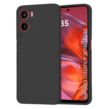 Custodia per Motorola Moto E15 / G05, Techsuit, SoftFlex, Nera
