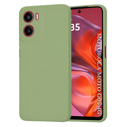Custodia per Motorola Moto E15 / G05, Techsuit, SoftFlex, Matcha
