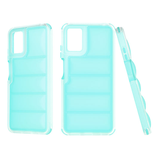Custodia per Motorola Moto E22i / E22, Techsuit, Wave Shield, Turchese
