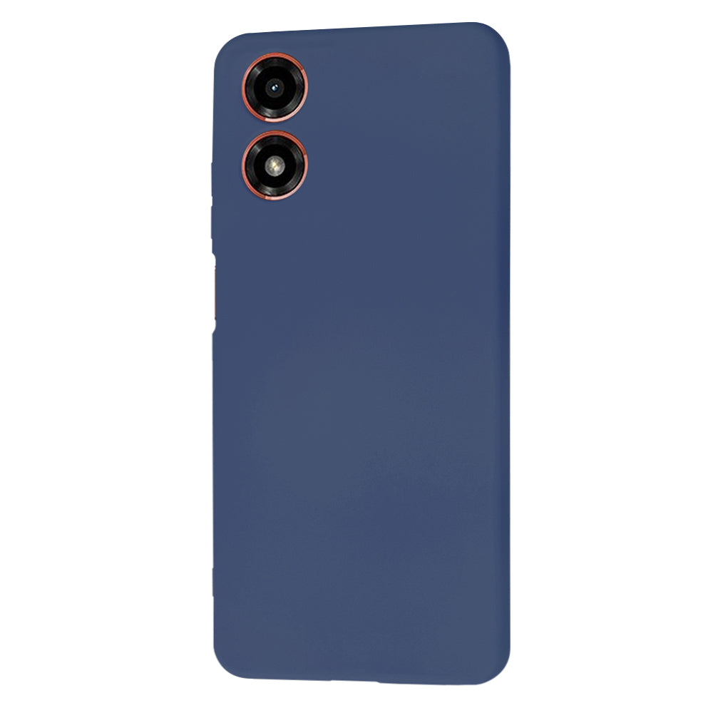 Case for Motorola Moto G04s / E14 / G04, Techsuit, SoftFlex, Navy Blue