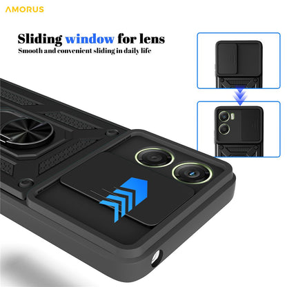 Case for Motorola Moto G06, Techsuit, CamShield, Gold