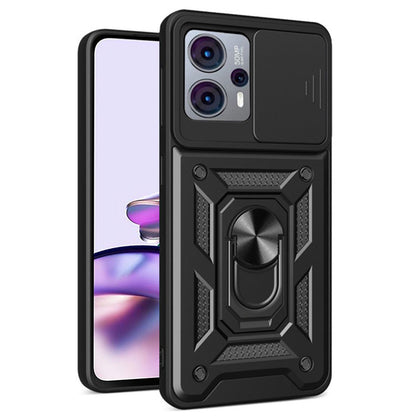 Custodia per Motorola Moto G13 / G23 / G53, Techsuit, CamShield, Nera