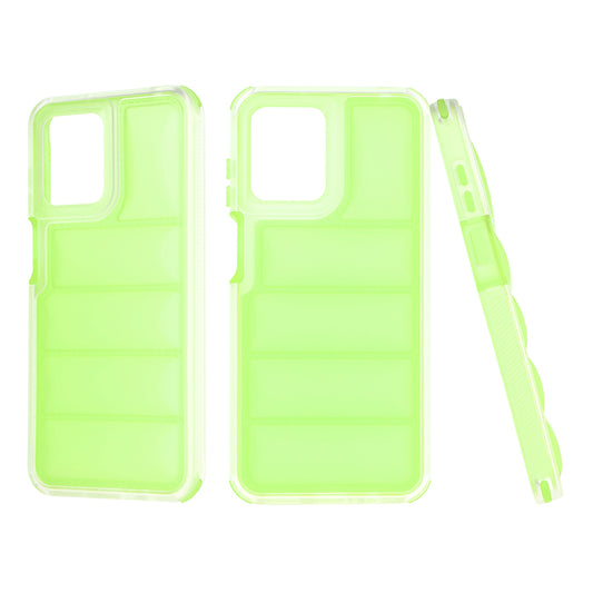 Custodia per Motorola Moto G13 / G23 / G53, Techsuit, Wave Shield, Verde