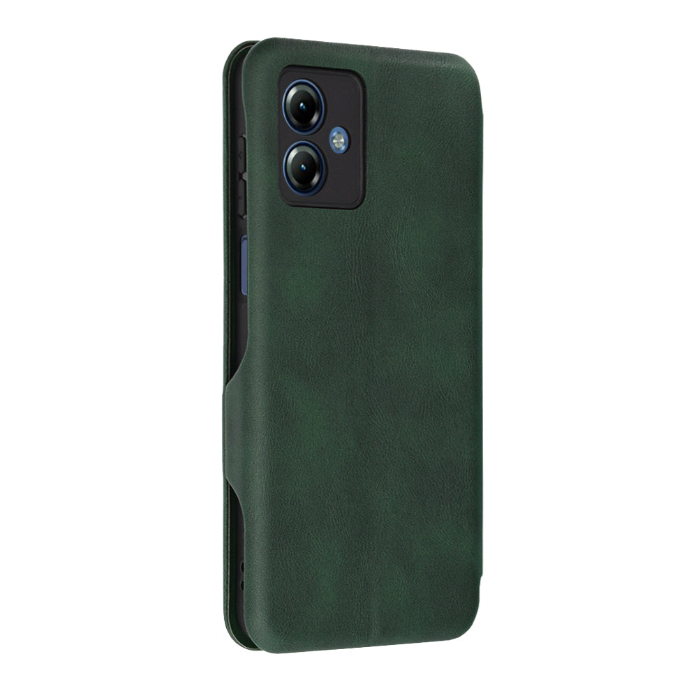 Case for Motorola Moto G14, Techsuit, Safe Wallet Plus, Green