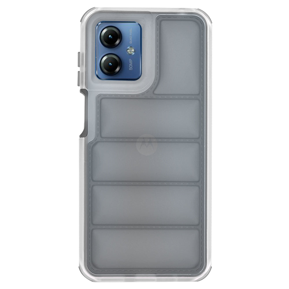 Case for Motorola Moto G14, Techsuit, Wave Shield, Black