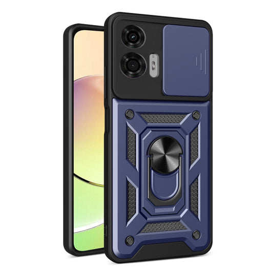 Custodia per Motorola Moto G24 Power, Techsuit, CamShield, Blu