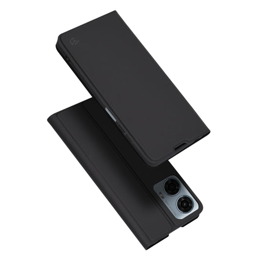 Custodia per Motorola Moto G24 Power, Techsuit, Magskin Book, Nera