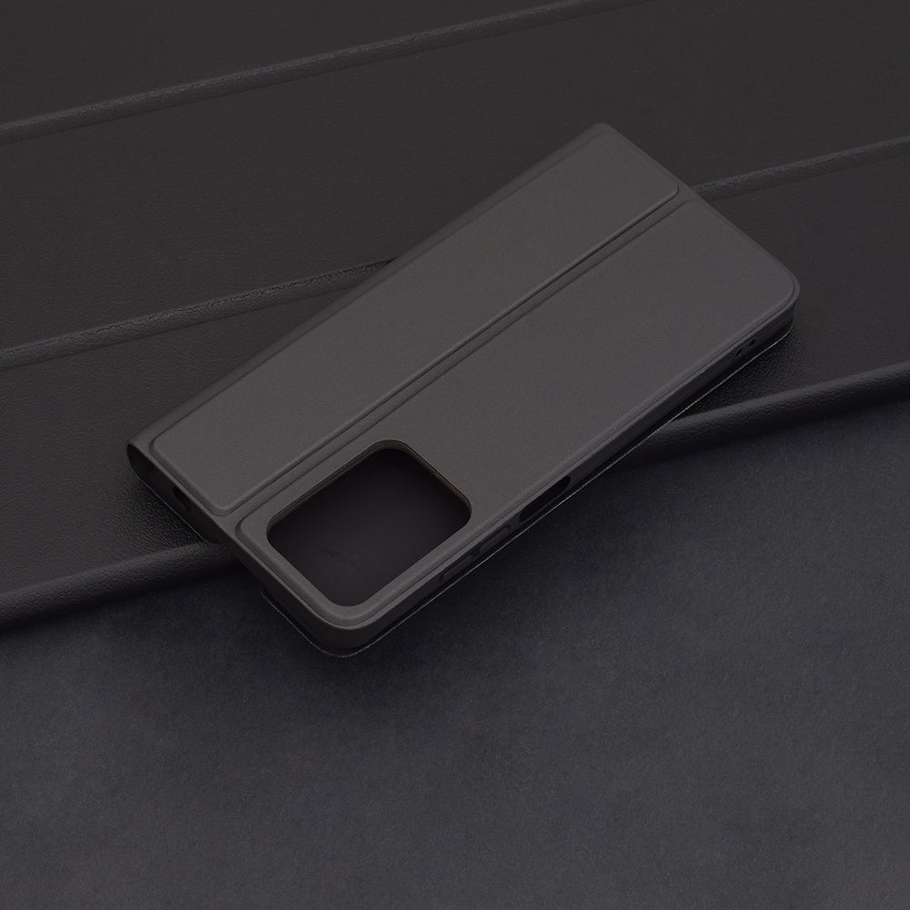 Custodia per Motorola Moto G24 Power, Techsuit, Magskin Book, Nera