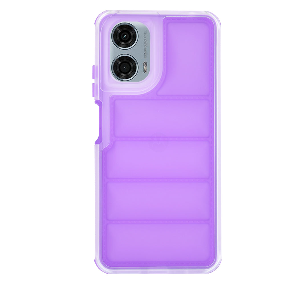 Custodia per Motorola Moto G24 Power, Techsuit, Wave Shield, Viola