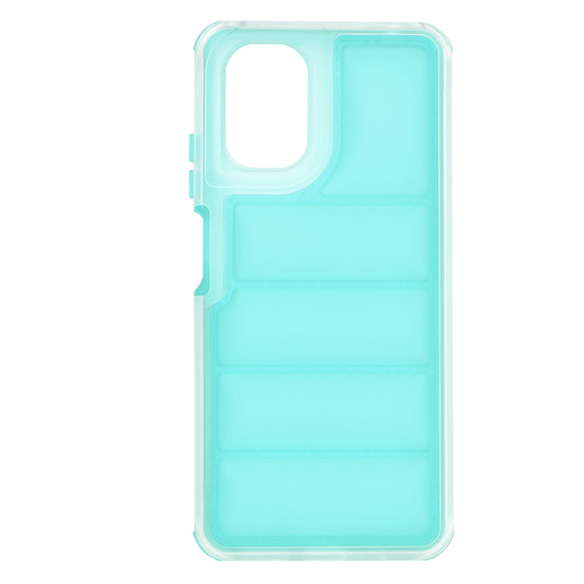 Custodia per Motorola Moto G24 Power, Techsuit, Wave Shield, Turchese