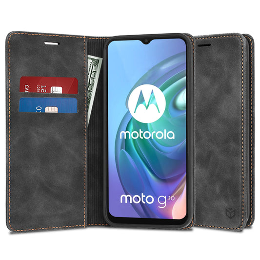 Custodia per Motorola Moto G30 / G20 / G10, Techsuit, Confy, Nera