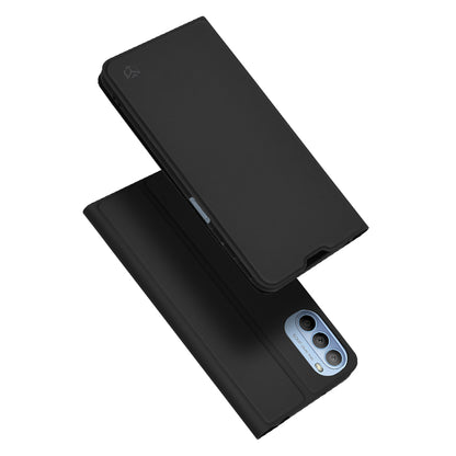 Custodia per Motorola Moto G31 / G41, Techsuit, Magskin Book, Nera