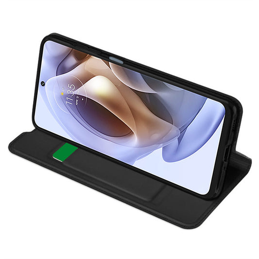 Custodia per Motorola Moto G31 / G41, Techsuit, Magskin Book, Nera