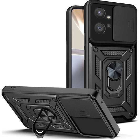 Custodia per Motorola Moto G32, Techsuit, CamShield, Nera