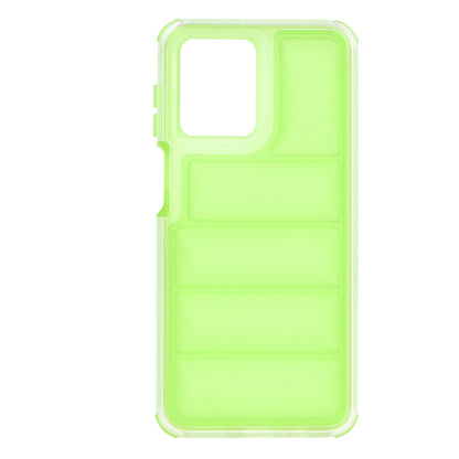 Custodia per Motorola Moto G54, Techsuit, Wave Shield, Verde