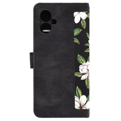 Custodia per Motorola Moto G55, Techsuit, FlipCraft, Nera