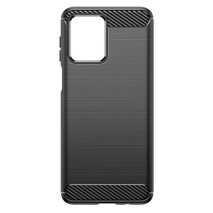 Custodia per Motorola Moto G64 / G54 Power Edition / G54, Techsuit, Carbonio, Nera