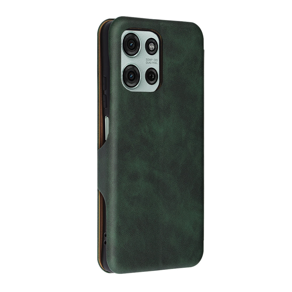 Custodia per Motorola Moto G75, Techsuit, Safe Wallet Plus, Verde