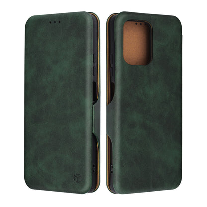 Custodia per Motorola Moto G75, Techsuit, Safe Wallet Plus, Verde